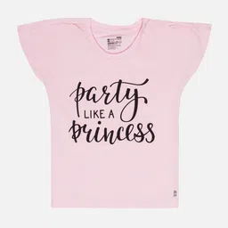 Bodycare Girls Typography Printed Extended Sleeves Cotton T-shirt-image-31