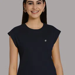 Friskers Cotton Round Neck Extended Sleeves T-shirt-image-72