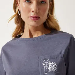 Happiness istanbul Graphic Printed Boat Neck Regular T-shirt-picture-14