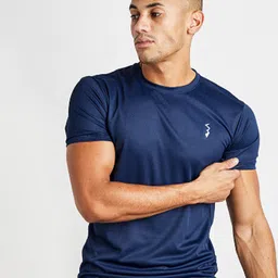 Campus Sutra Blue Running Sports T-shirt-picture-40