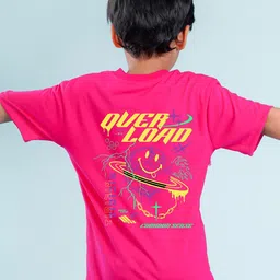 NUSYL Boys Graphic Printed Oversized T-shirt-picture-58