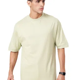 ZU Round Neck Half Sleeve Cotton Oversized T-shirt-picture-12