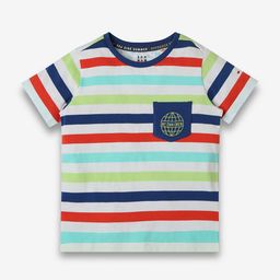 Ed-a-Mamma Boys Striped Bio Finish Pockets T-shirt-picture-49