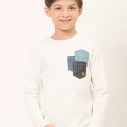 One Friday Boys Long Sleeves Pockets T-shirt-picture-32