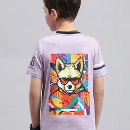 Monte Carlo Boys Graphic Printed Round Neck Cotton T-shirt-picture-18