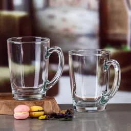 GOODHOMES Set of 6 Transparent Glass Mugs-picture-19