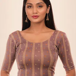 Bindigasm's Advi Woven Design Saree Blouse image 1