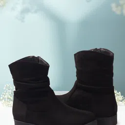 ELLE Women Mid-Top Chelsea Boots-image-6