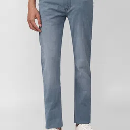 SIMON CARTER LONDON Men Blue Straight Fit Jeans-picture-25