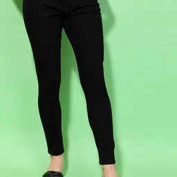 Tokyo Talkies Women Black Skinny Fit Stretchable Jeans-image-85
