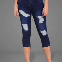 Moda Rapido Women Slim Fit Mildly Distressed Jeans-picture-12