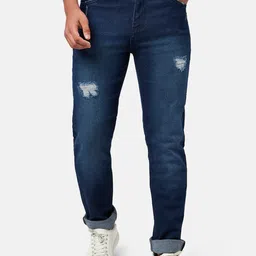 Coolsters by Pantaloons Boys Tapered Fit Mildly Distressed Light Fade Jeans-picture-13