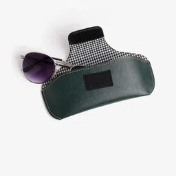 THE MESSY CORNER Vegan Leather Sunglasses Case image 2