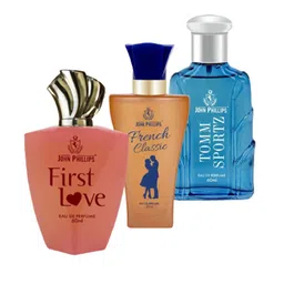 JOHN PHILLIPS Set of 3 Eau De Parfum 60ml each - First Love + French Classic + Tomm Sportz-picture-31