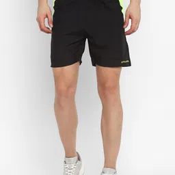 OFF LIMITS Men Black Slim Fit Sports Shorts with Antimicrobial Technology-image-43