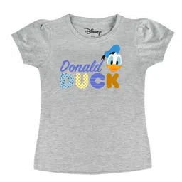 Disney by Wear Your Mind Girls Grey Printed T-shirt-picture-42