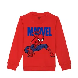 Marvel by Wear Your Mind Unisex Kids Printed Cotton Sweatshirt-picture-21