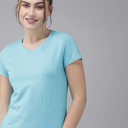 Van Heusen Women V-Neck Short Sleeve Lounge T-Shirt-picture-35