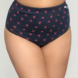 Wear Equal Women Conversational Printed High Rise Maternity Brief-picture-12