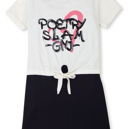 Gini and Jony Girls Colourblocked T-shirt Dress-picture-46