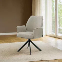 royaloak Dallas American Upholstered Dining Chair In Grey Colour-picture-22