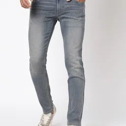BEAT LONDON by PEPE JEANS Men Clean Look Low-Rise Light Fade Cotton Jeans-picture-34