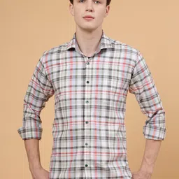 JADEBERRY Standard Gingham Checked Cotton Shirt-picture-23