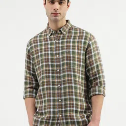 United Colors of Benetton Tartan Checked Button Down Collar Casual Shirt-picture-42