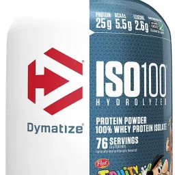 Dymatize Nutrition ISO 100 Hydrolyzed Protein Powder, 100% Whey Isolate Protein, 25g of Protein, 5.5g BCAAs, Gluten Free, Fast Absorbing, Easy Digesting-image-10