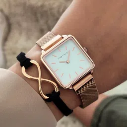 JOKER & WITCH Women Rose Gold-Toned & White Watch & Jewelry Gift Set JWBS558-picture-19