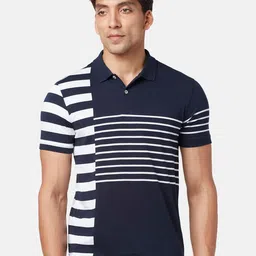 BYFORD by Pantaloons Striped Short Sleeve Polo Casual T-shirt-picture-20
