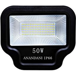 SPARK WORLD White & Black Textured Aluminum Rectangle Shaped Outdoor Lamp-picture-47