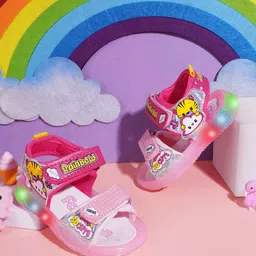 KATS Kids Printed LED Sports Sandals image 1