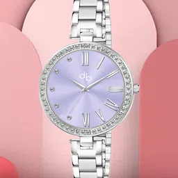 DressBerry Women Blue Dial Bracelet Style Straps Analogue Watch HOBDB-187-SL-picture-23