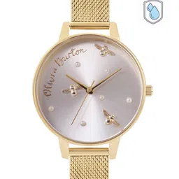 OLIVIA BURTON LONDON Women Embellished Pearly Queen Bracelet Style Watch OB16PQ06-Silver-picture-12