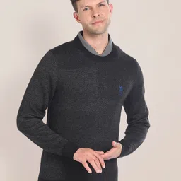 U.S. Polo Assn. Round Neck Pullover Sweater-picture-24