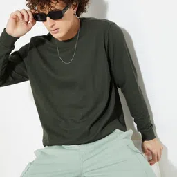 max Men Solid Round Neck Cotton T-shirt-picture-25