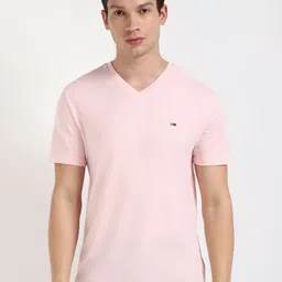 Tommy Hilfiger Men V-Neck Raw Edge Slim Fit T-shirt-picture-58