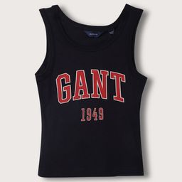 GANT Boys Typography Printed Sleeveless Organic Cotton Slim Fit T-shirt-picture-33