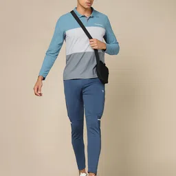 Technosport Men Colorblock Slim Fit Crew Neck TECHNO COOL+ Technology T-shirt-picture-51