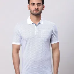 Park Avenue Men Polo Collar Pockets Slim Fit T-shirt-picture-38