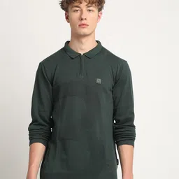 THE BEAR HOUSE Polo Collar Slim Fit Pure Cotton T-shirt-picture-10