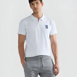 U.S. Polo Assn. Men Brand Logo Applique Polo Collar Slim Fit T-Shirt-picture-30