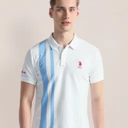 U.S. Polo Assn. Polo Collar Cotton Slim Fit T-shirt image 1