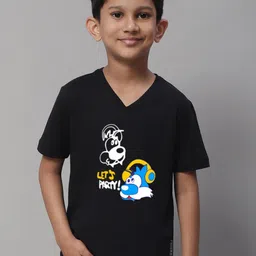 Friskers Boys Graphic Printed Slim Fit Pure Cotton T-shirt-picture-20