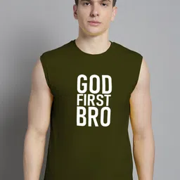Friskers Typography Printed Slim Fit Pure Cotton T-Shirt-image-91