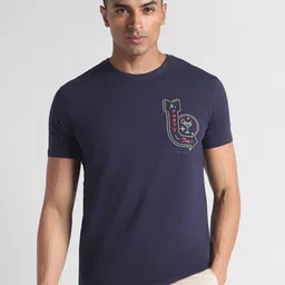 SIMON CARTER LONDON Typography Printed Slim Fit T-Shirt-image-12