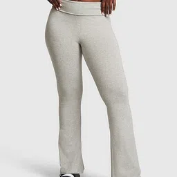 Victoria's Secret Women High Rise Foldover Flared Bootcut Trousers-picture-18