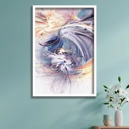 SAF White & Blue Digital Reprint Wall Art image 1