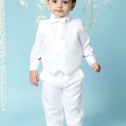KID1 Boys 4Pcs Party Wear Suit With Bow-picture-15